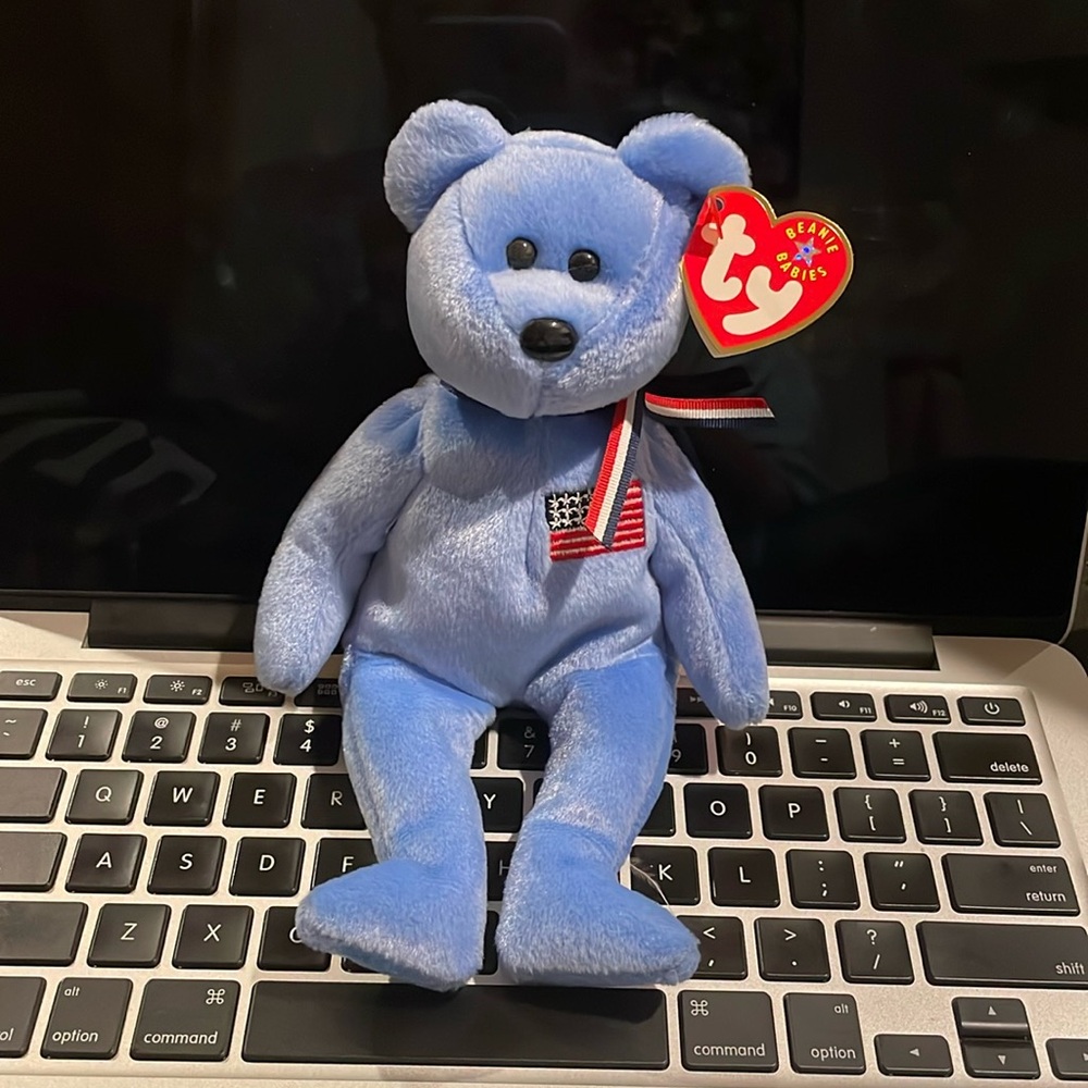 RARE 2001 9/11 memorial beanie baby